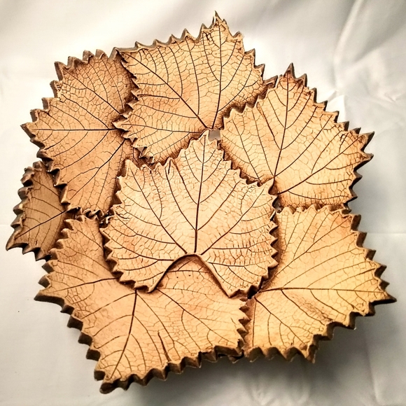 Leaf Bowl Host Pick One Of A Kind Handmade Pottery - Picture 2 of 12
